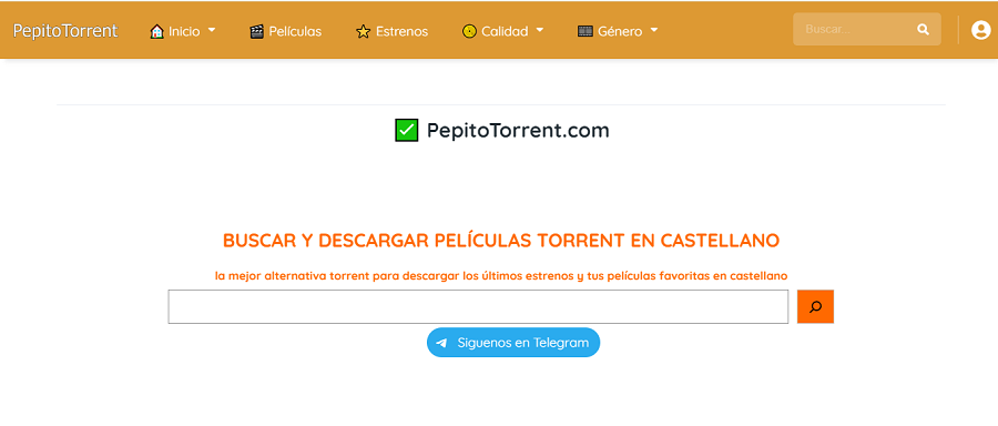 Pepitotorrent una pagina nueva para descargar torrents muy facil