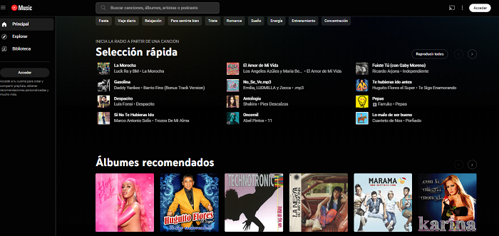 youtube music - paginas para descargar musica gratis